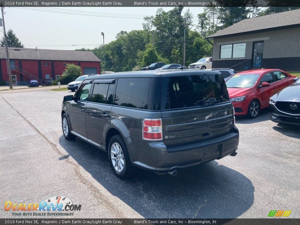 2019 Ford Flex SE Magnetic / Dark Earth Gray/Light Earth Gray Photo #3