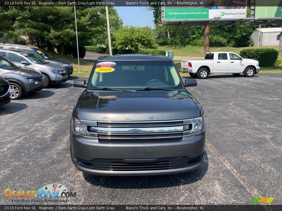 2019 Ford Flex SE Magnetic / Dark Earth Gray/Light Earth Gray Photo #7