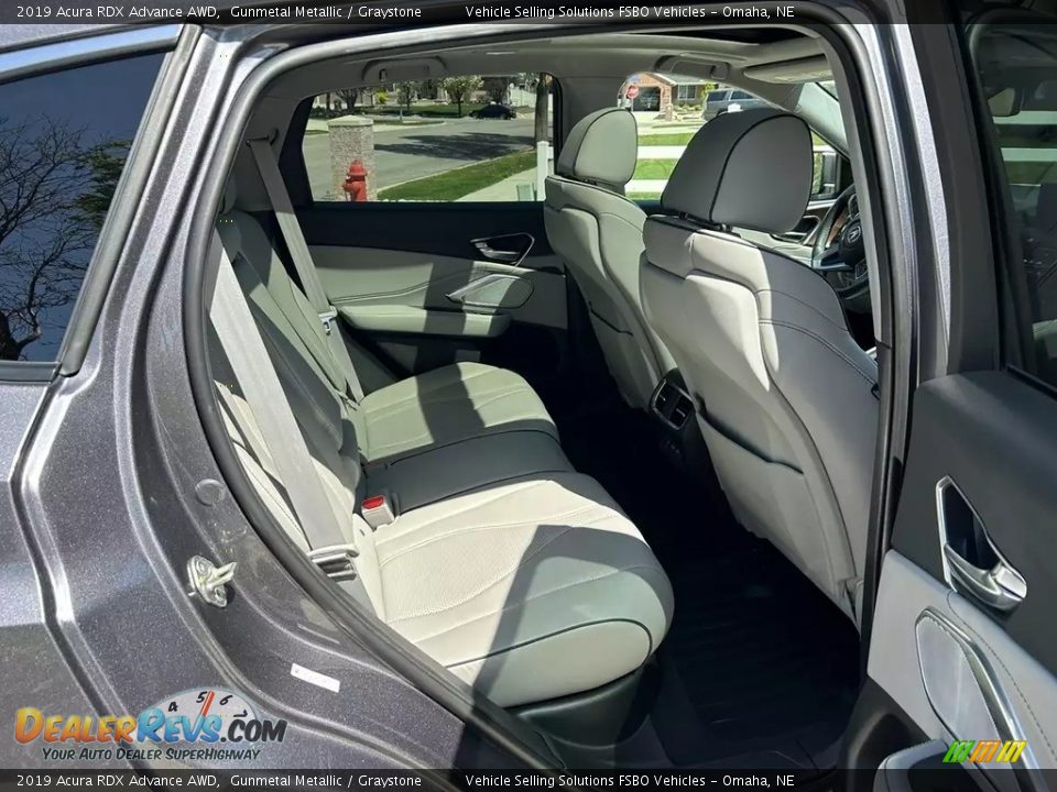 2019 Acura RDX Advance AWD Gunmetal Metallic / Graystone Photo #9