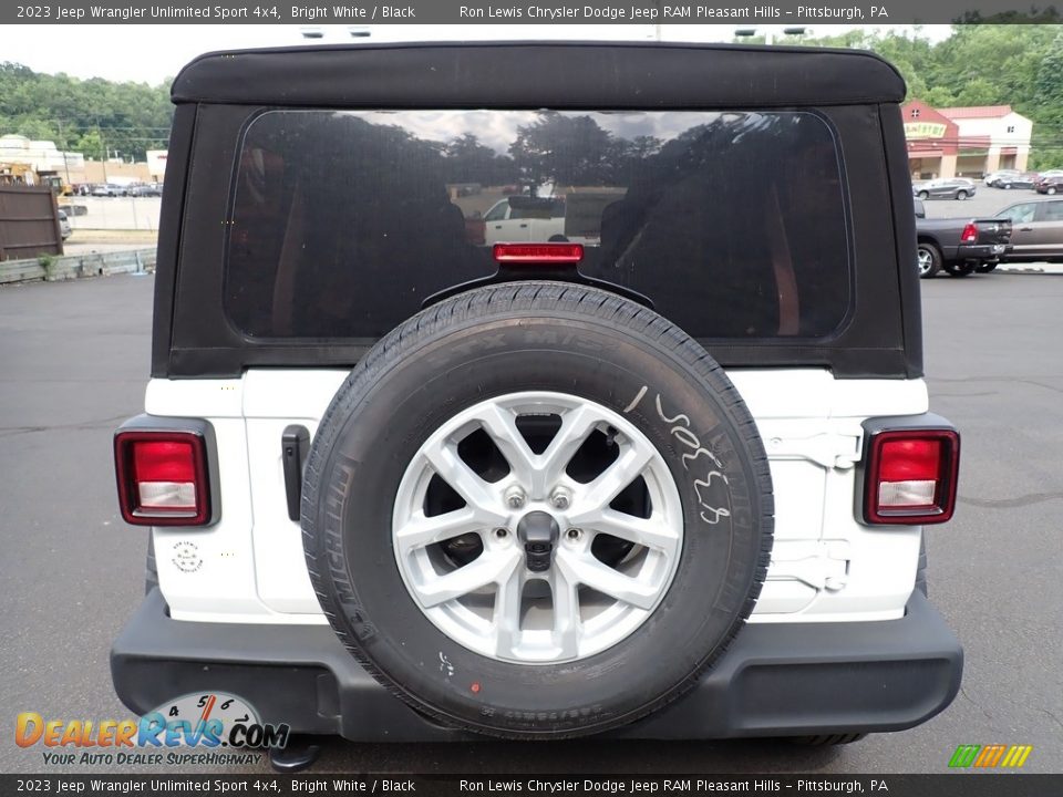 2023 Jeep Wrangler Unlimited Sport 4x4 Bright White / Black Photo #4