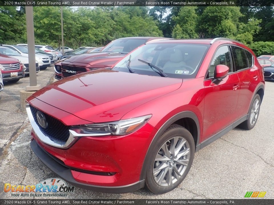 2020 Mazda CX-5 Grand Touring AWD Soul Red Crystal Metallic / Parchment Photo #1