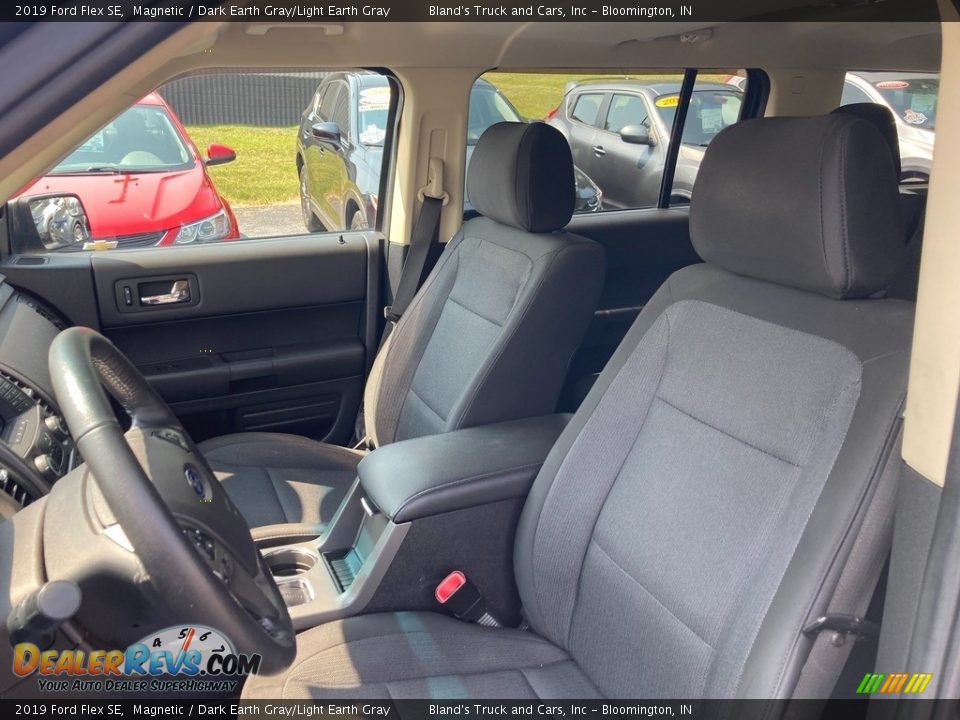 2019 Ford Flex SE Magnetic / Dark Earth Gray/Light Earth Gray Photo #12