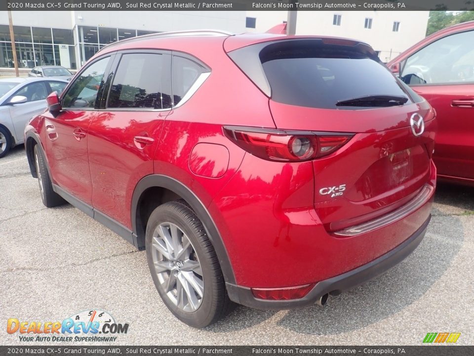 2020 Mazda CX-5 Grand Touring AWD Soul Red Crystal Metallic / Parchment Photo #2