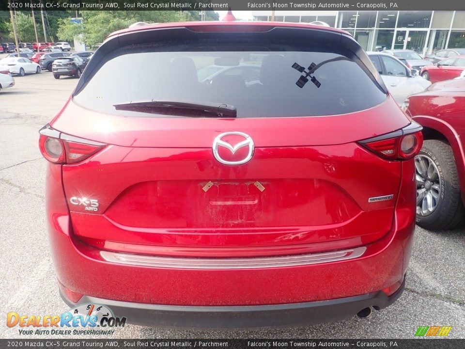 2020 Mazda CX-5 Grand Touring AWD Soul Red Crystal Metallic / Parchment Photo #3