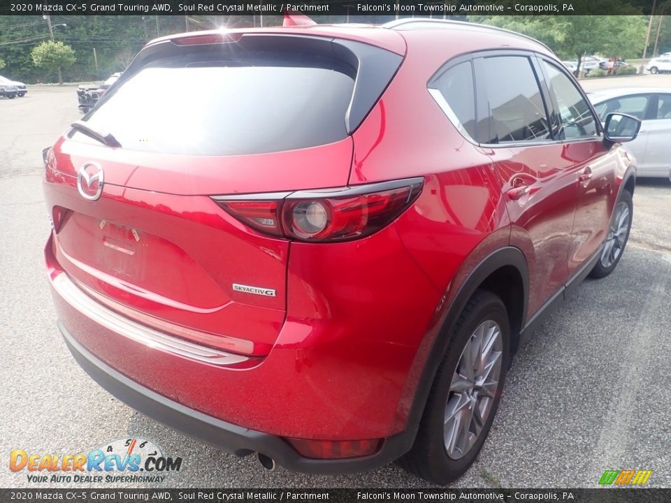 2020 Mazda CX-5 Grand Touring AWD Soul Red Crystal Metallic / Parchment Photo #4