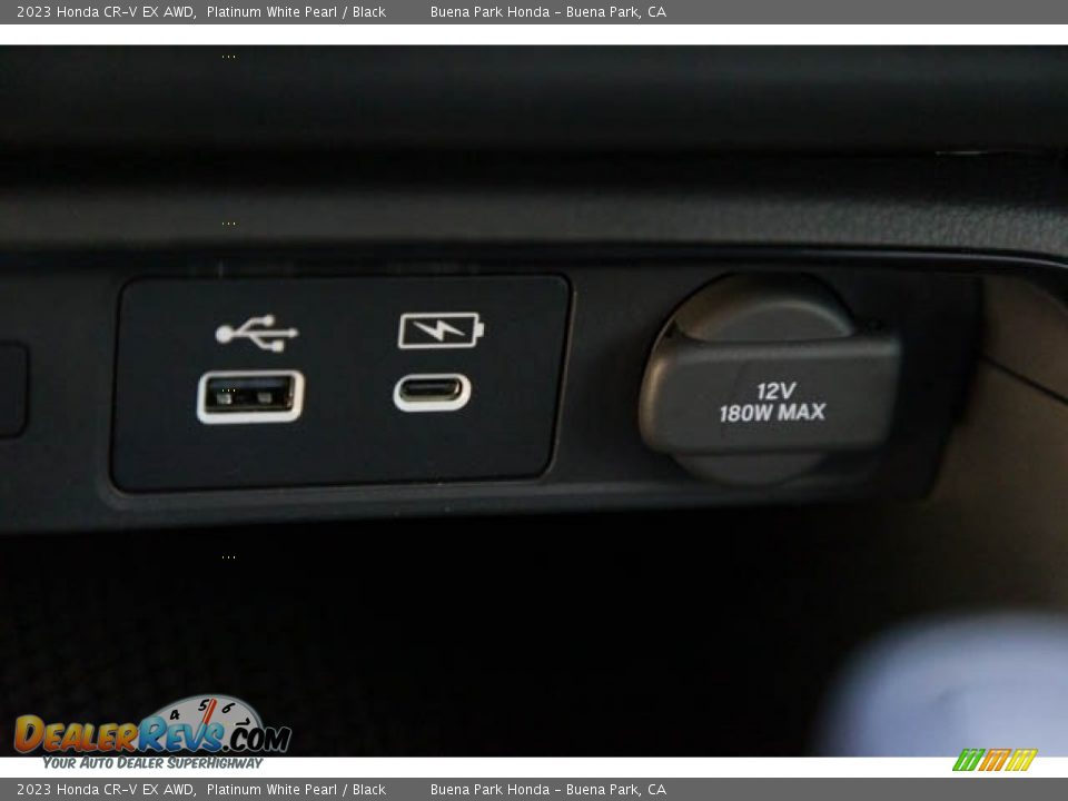 2023 Honda CR-V EX AWD Platinum White Pearl / Black Photo #23