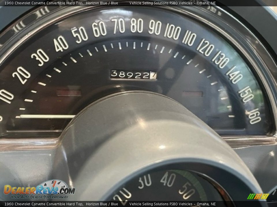 1960 Chevrolet Corvette Convertible Hard Top Gauges Photo #5