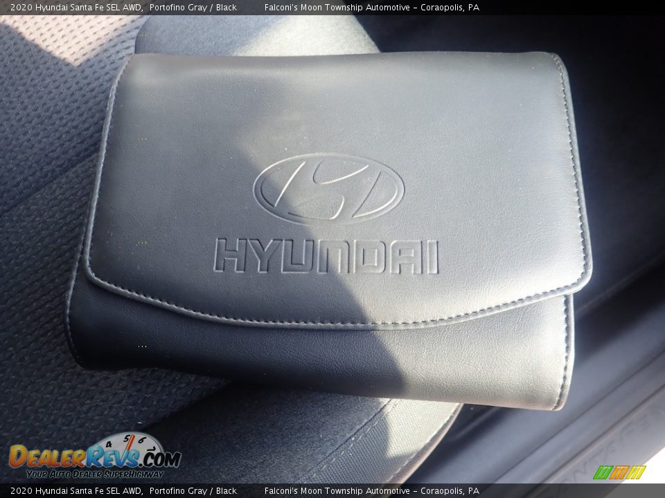 2020 Hyundai Santa Fe SEL AWD Portofino Gray / Black Photo #13