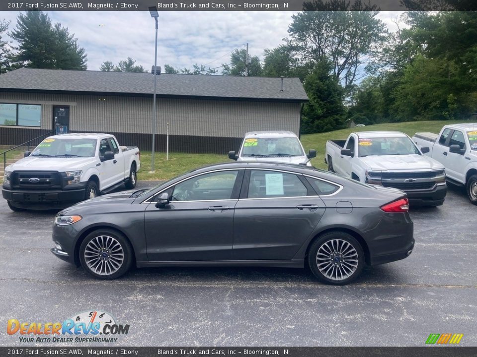 2017 Ford Fusion SE AWD Magnetic / Ebony Photo #1