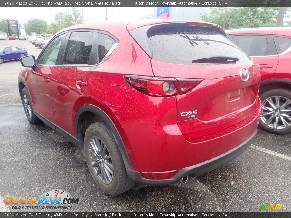 2020 Mazda CX-5 Touring AWD Soul Red Crystal Metallic / Black Photo #2