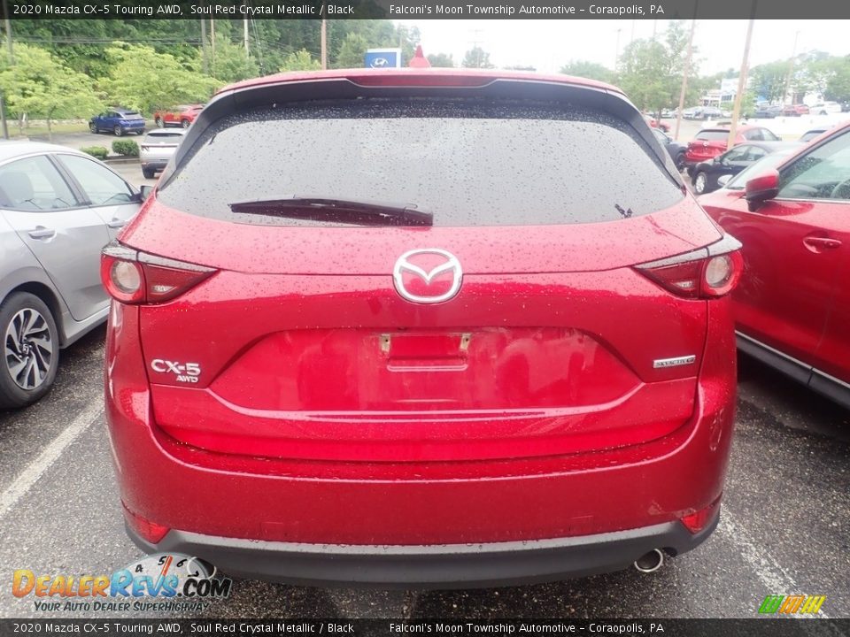 2020 Mazda CX-5 Touring AWD Soul Red Crystal Metallic / Black Photo #3