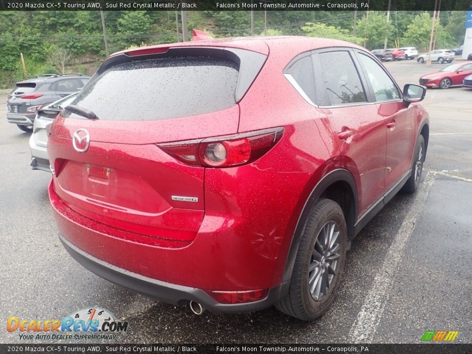 2020 Mazda CX-5 Touring AWD Soul Red Crystal Metallic / Black Photo #4