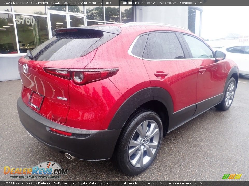 2023 Mazda CX-30 S Preferred AWD Soul Red Crystal Metallic / Black Photo #2