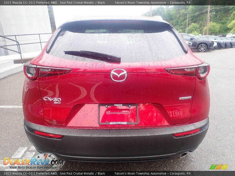 2023 Mazda CX-30 S Preferred AWD Soul Red Crystal Metallic / Black Photo #3