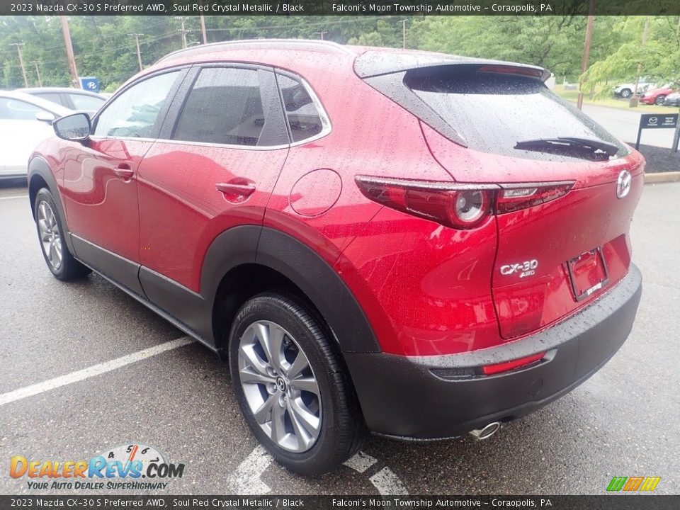 2023 Mazda CX-30 S Preferred AWD Soul Red Crystal Metallic / Black Photo #5