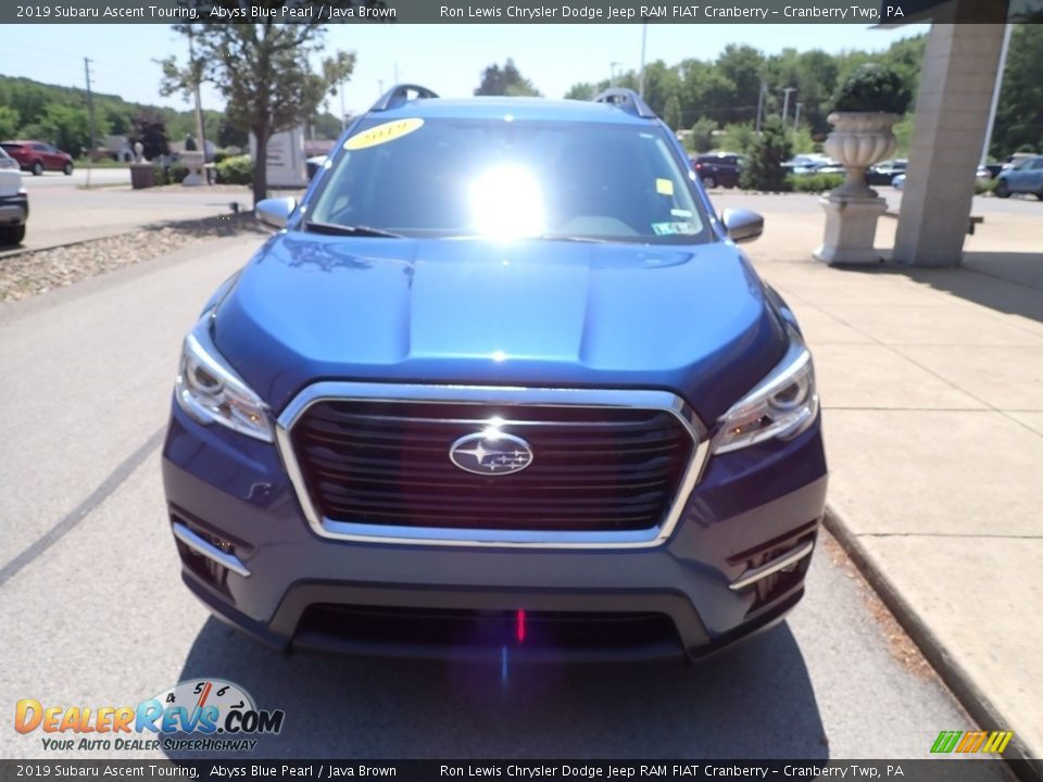 2019 Subaru Ascent Touring Abyss Blue Pearl / Java Brown Photo #3