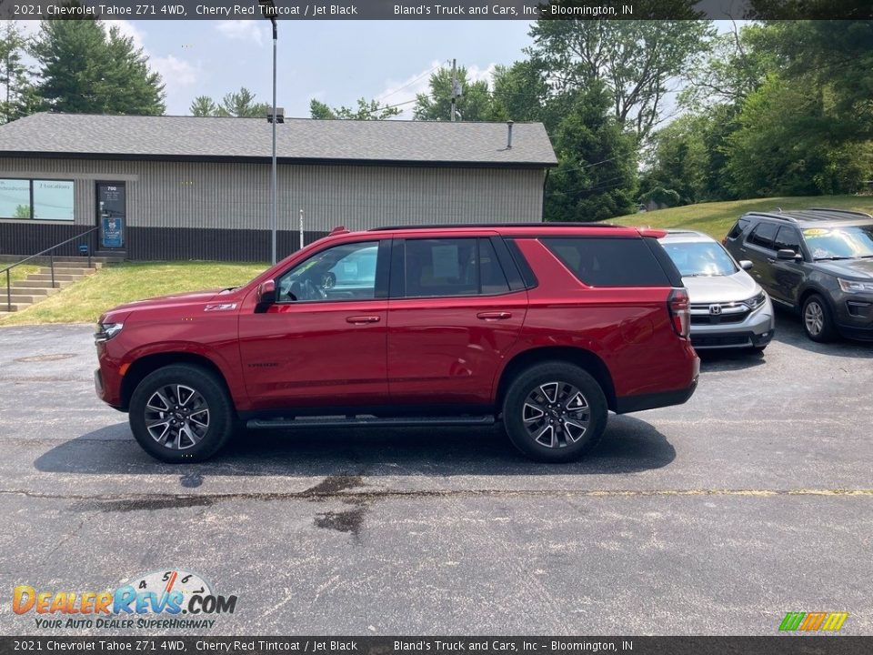 Cherry Red Tintcoat 2021 Chevrolet Tahoe Z71 4WD Photo #1