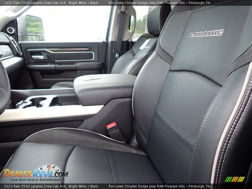 Front Seat of 2023 Ram 3500 Laramie Crew Cab 4x4 Photo #11