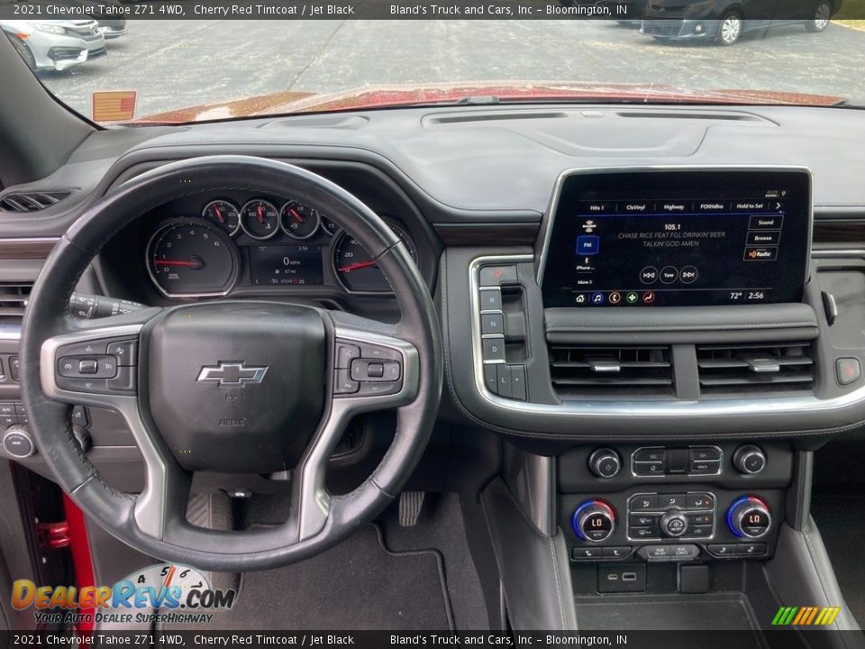 Dashboard of 2021 Chevrolet Tahoe Z71 4WD Photo #8