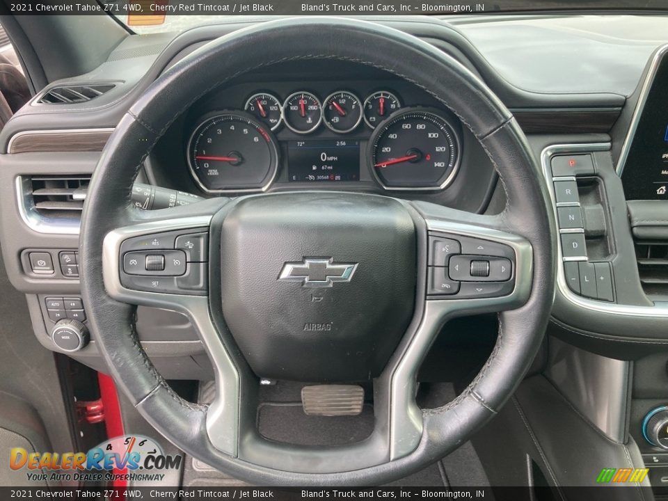 2021 Chevrolet Tahoe Z71 4WD Steering Wheel Photo #9