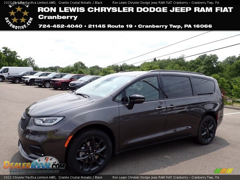 2023 Chrysler Pacifica Limited AWD Granite Crystal Metallic / Black Photo #1