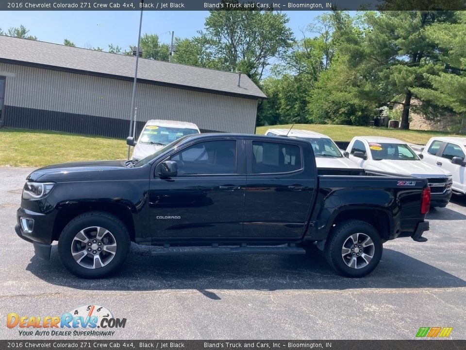 2016 Chevrolet Colorado Z71 Crew Cab 4x4 Black / Jet Black Photo #1