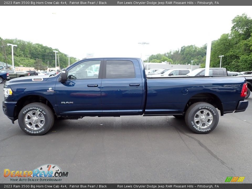 Patriot Blue Pearl 2023 Ram 3500 Big Horn Crew Cab 4x4 Photo #2