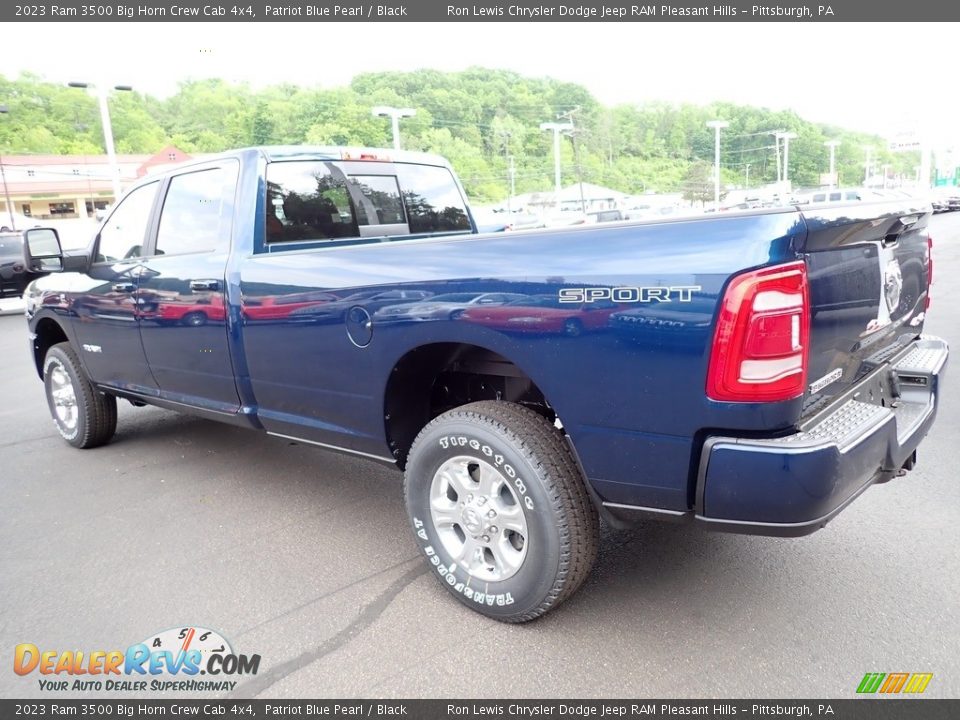 2023 Ram 3500 Big Horn Crew Cab 4x4 Patriot Blue Pearl / Black Photo #3