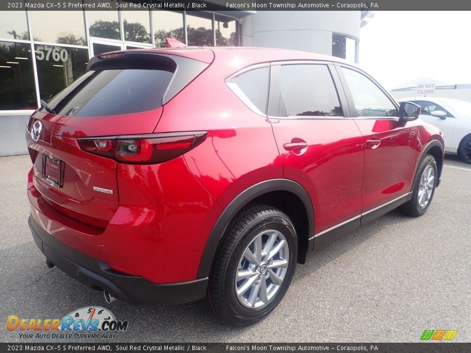 2023 Mazda CX-5 S Preferred AWD Soul Red Crystal Metallic / Black Photo #2