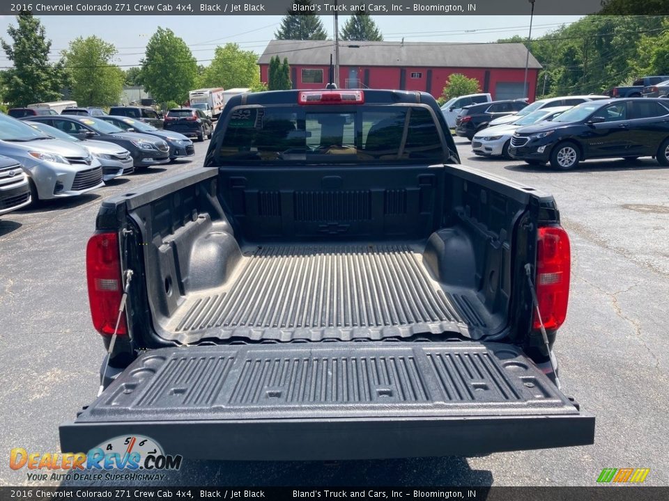 2016 Chevrolet Colorado Z71 Crew Cab 4x4 Black / Jet Black Photo #8