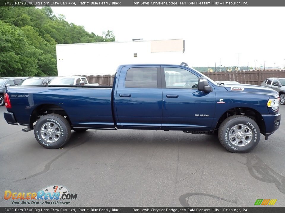 Patriot Blue Pearl 2023 Ram 3500 Big Horn Crew Cab 4x4 Photo #7