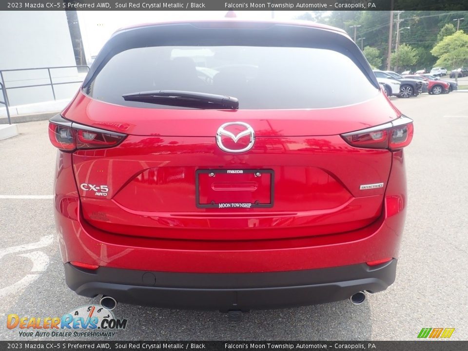 2023 Mazda CX-5 S Preferred AWD Soul Red Crystal Metallic / Black Photo #3