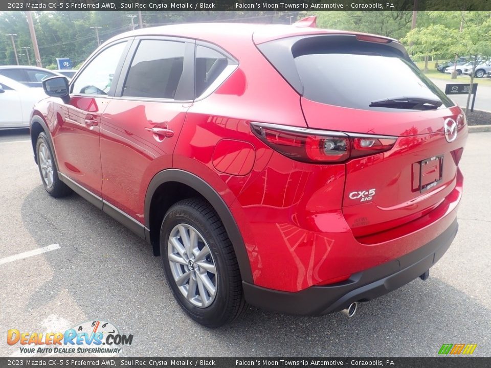 2023 Mazda CX-5 S Preferred AWD Soul Red Crystal Metallic / Black Photo #5