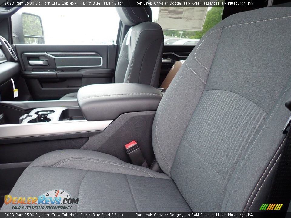 Front Seat of 2023 Ram 3500 Big Horn Crew Cab 4x4 Photo #11