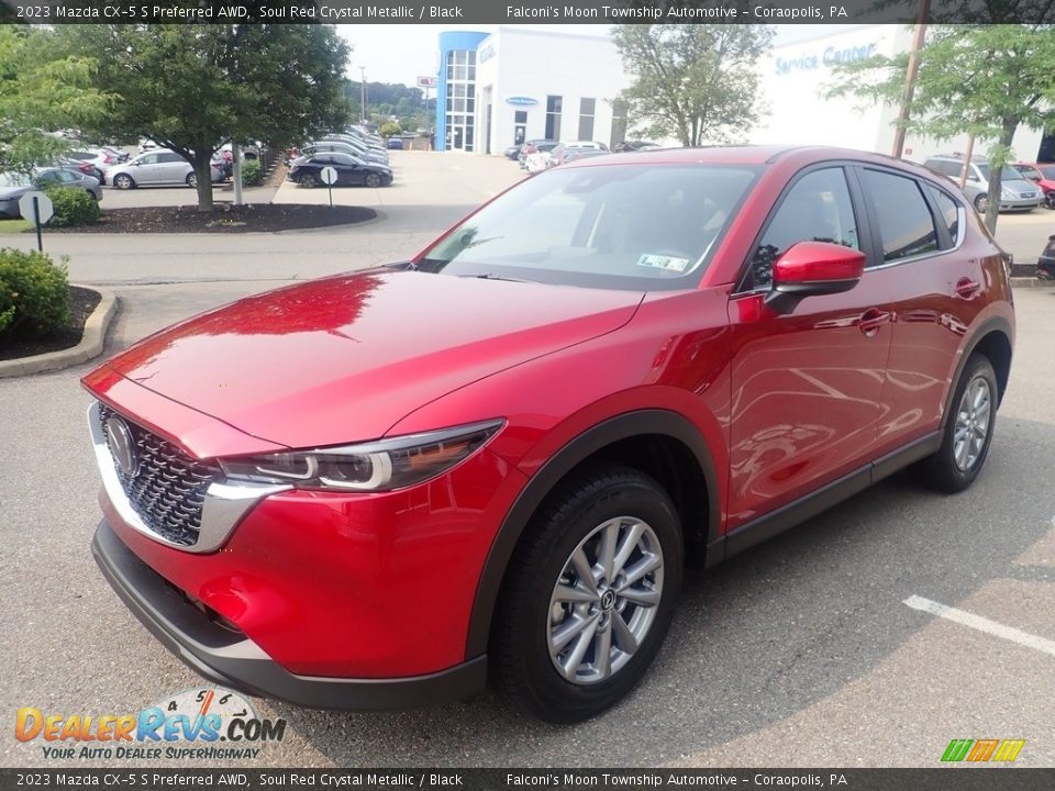 2023 Mazda CX-5 S Preferred AWD Soul Red Crystal Metallic / Black Photo #7