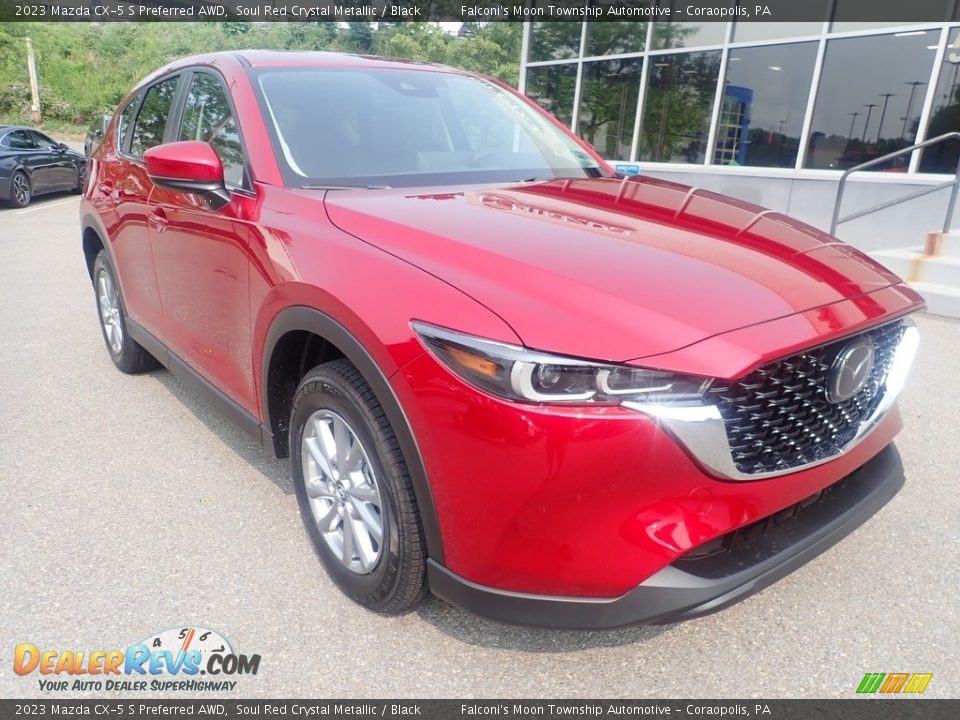 2023 Mazda CX-5 S Preferred AWD Soul Red Crystal Metallic / Black Photo #9