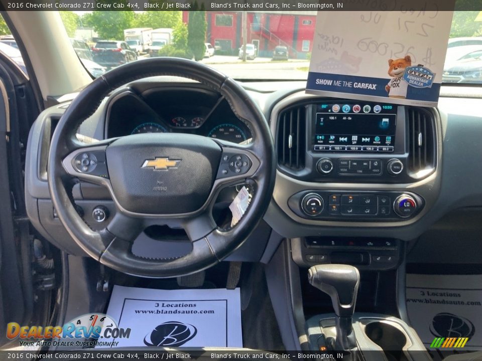 Dashboard of 2016 Chevrolet Colorado Z71 Crew Cab 4x4 Photo #18