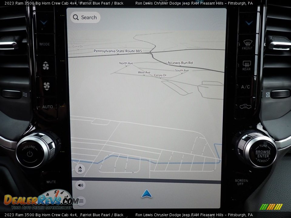 Navigation of 2023 Ram 3500 Big Horn Crew Cab 4x4 Photo #18