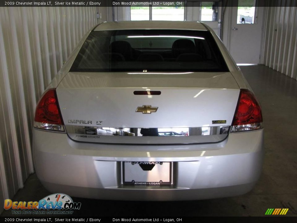 2009 Chevrolet Impala LT Silver Ice Metallic / Ebony Photo #3