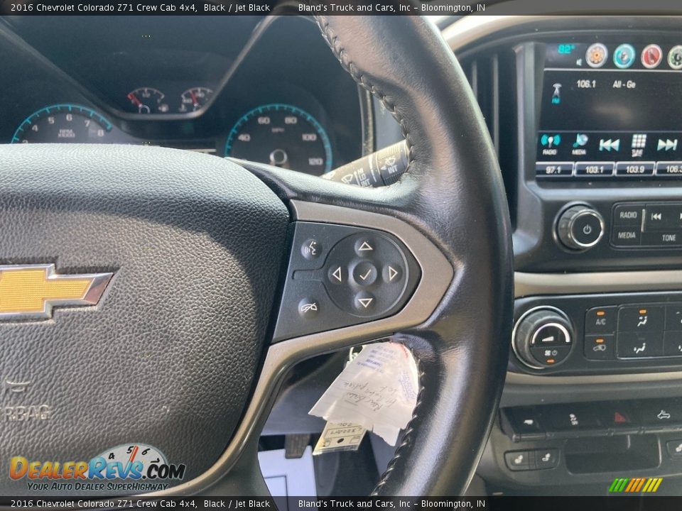 2016 Chevrolet Colorado Z71 Crew Cab 4x4 Steering Wheel Photo #21