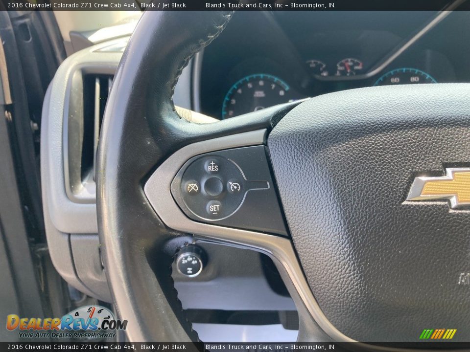 2016 Chevrolet Colorado Z71 Crew Cab 4x4 Steering Wheel Photo #22