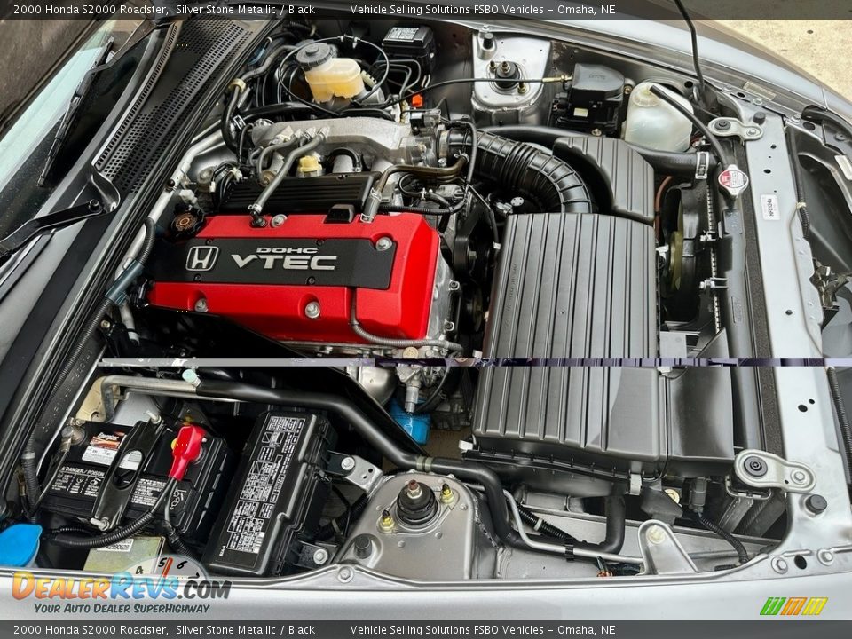 2000 Honda S2000 Roadster 2.0 Liter DOHC 16-Valve VTEC 4 Cylinder Engine Photo #15