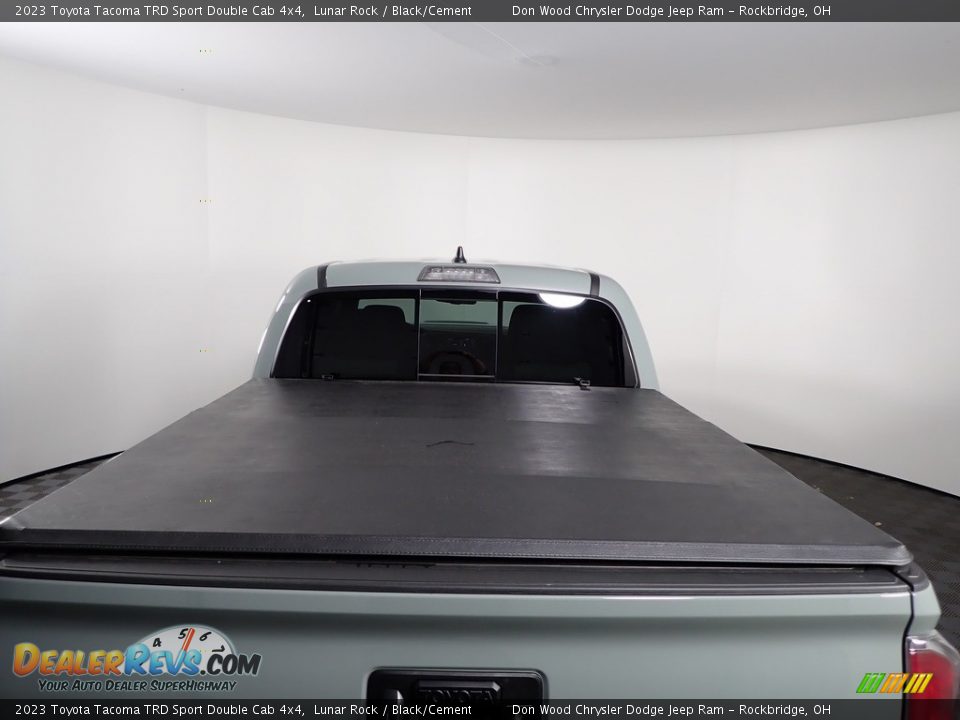 2023 Toyota Tacoma TRD Sport Double Cab 4x4 Lunar Rock / Black/Cement Photo #9
