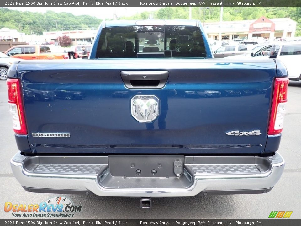 2023 Ram 1500 Big Horn Crew Cab 4x4 Patriot Blue Pearl / Black Photo #4