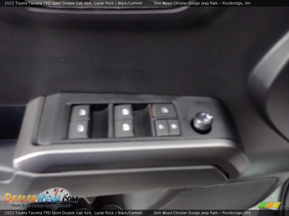 2023 Toyota Tacoma TRD Sport Double Cab 4x4 Lunar Rock / Black/Cement Photo #12