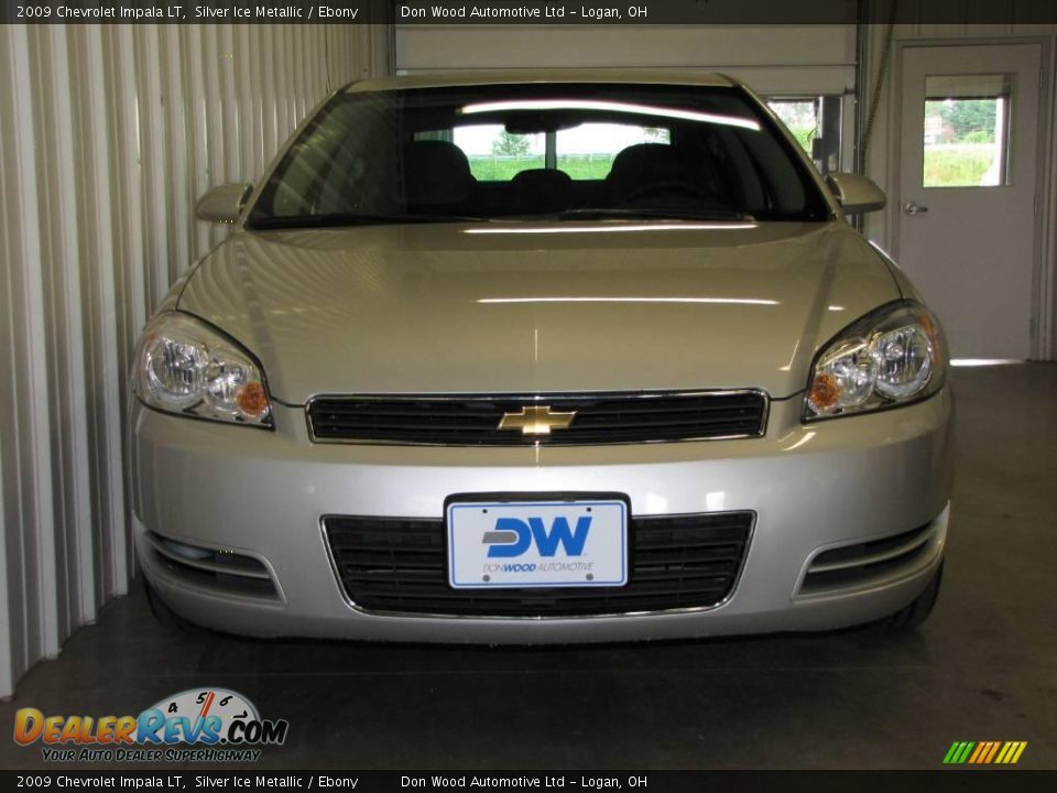 2009 Chevrolet Impala LT Silver Ice Metallic / Ebony Photo #4