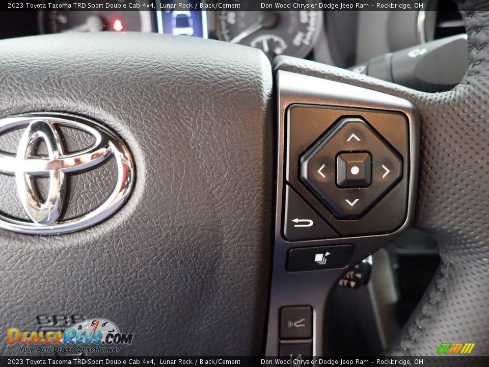2023 Toyota Tacoma TRD Sport Double Cab 4x4 Steering Wheel Photo #16