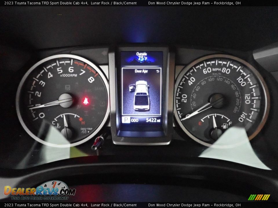 2023 Toyota Tacoma TRD Sport Double Cab 4x4 Gauges Photo #17