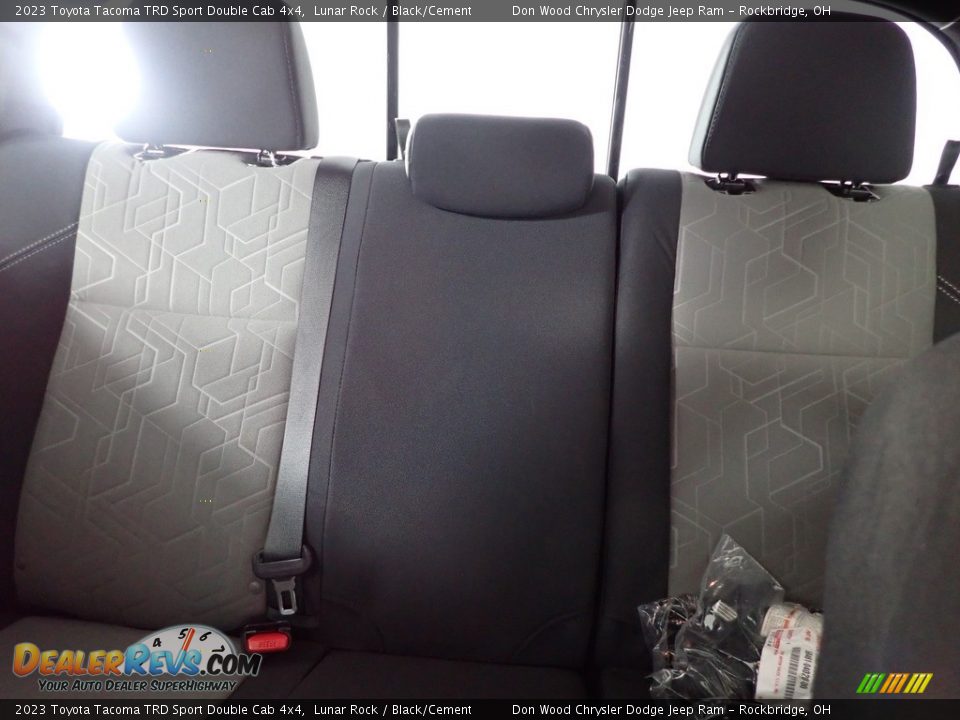 2023 Toyota Tacoma TRD Sport Double Cab 4x4 Lunar Rock / Black/Cement Photo #20