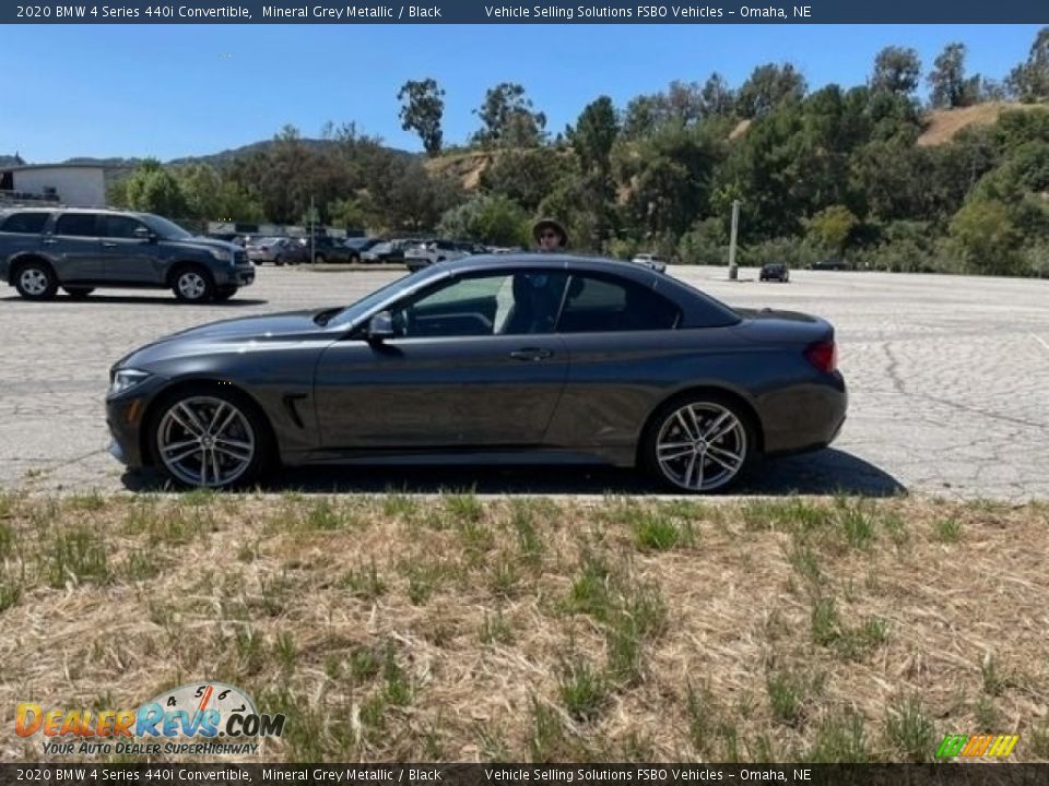 2020 BMW 4 Series 440i Convertible Mineral Grey Metallic / Black Photo #3